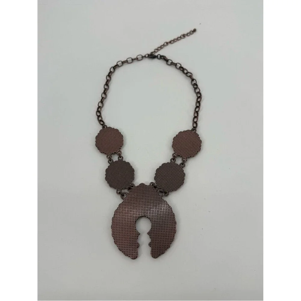 Unbranded Southwest Style Necklace Imitation Copper Costume Jewelry Womens Boho